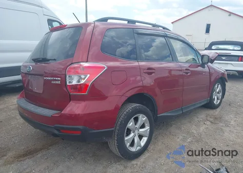 2015 Subaru Forester 2.5I Premium из США, поврежденный, VIN JF2SJADC5FH588540